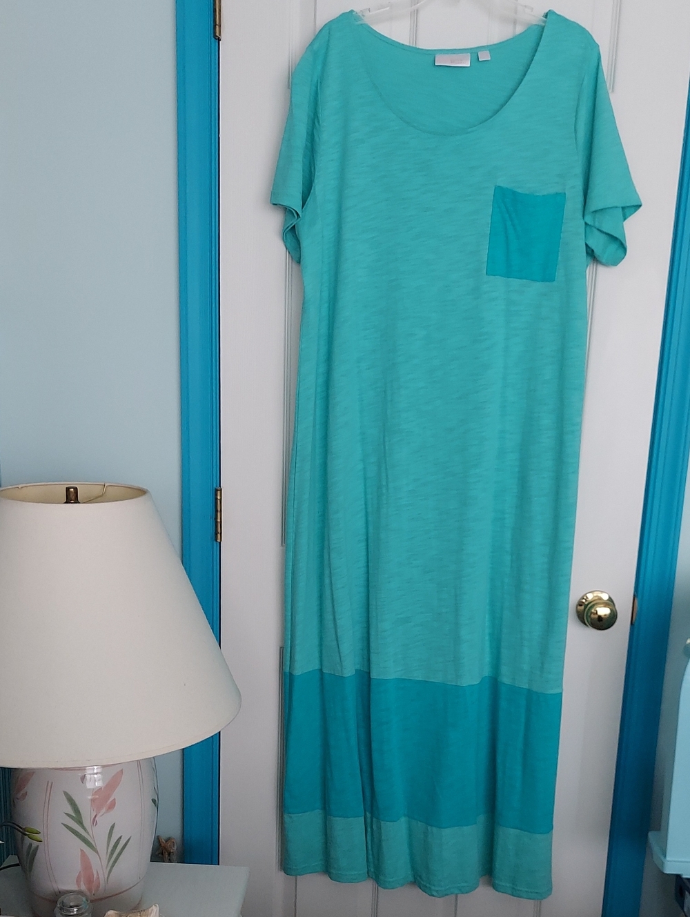 Belle By Kim Gravel Slub Knit Maxi Dress